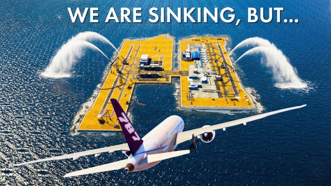Japan Built an Airport at Sea: Crazy Idea, But the Result  will Change the World!